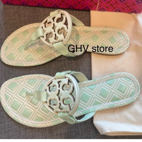 Tory Burch Metal Miller Thong Sandal - Picture 2 of 10